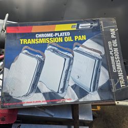 Mr Gasket Turbo 350 Chrome Transmission Pan