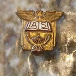 Vintage AS School Award Pin