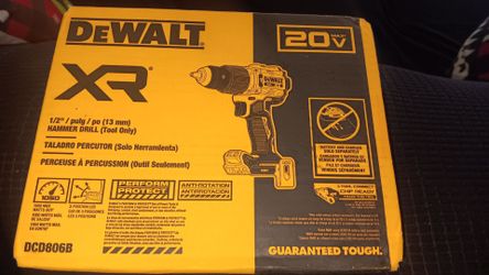 $80 EACH...I HAVE THREE BRAND NEW 20V MAX DEWALT XR BRUSHLESS HAMMER DRILLS (TOOL ONLY)