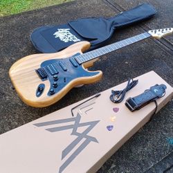 Electric Guitar With Bag And Accessories