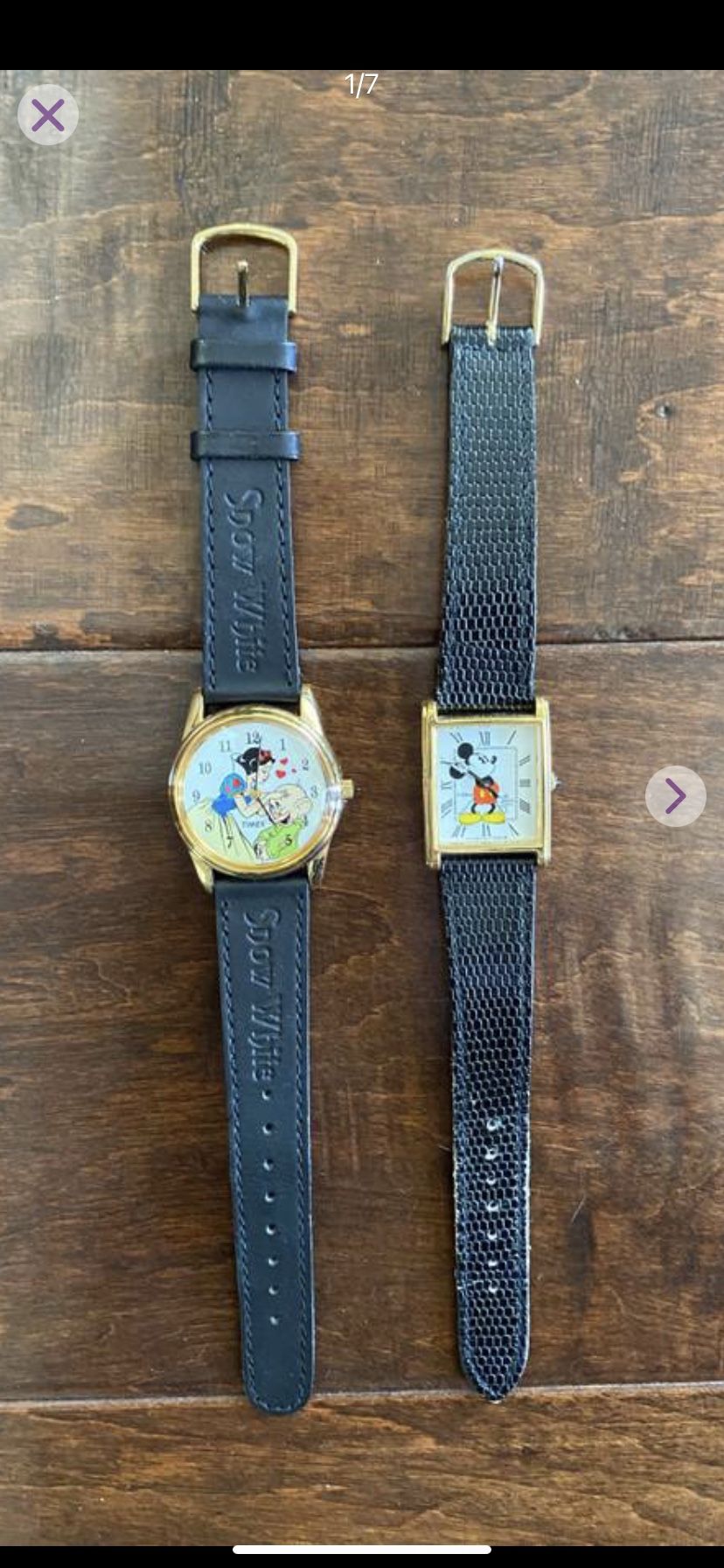 Vintage Disney Watches - Timex