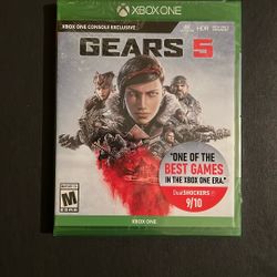 Gears 5 Xbox One Video Game Brand New Sealed