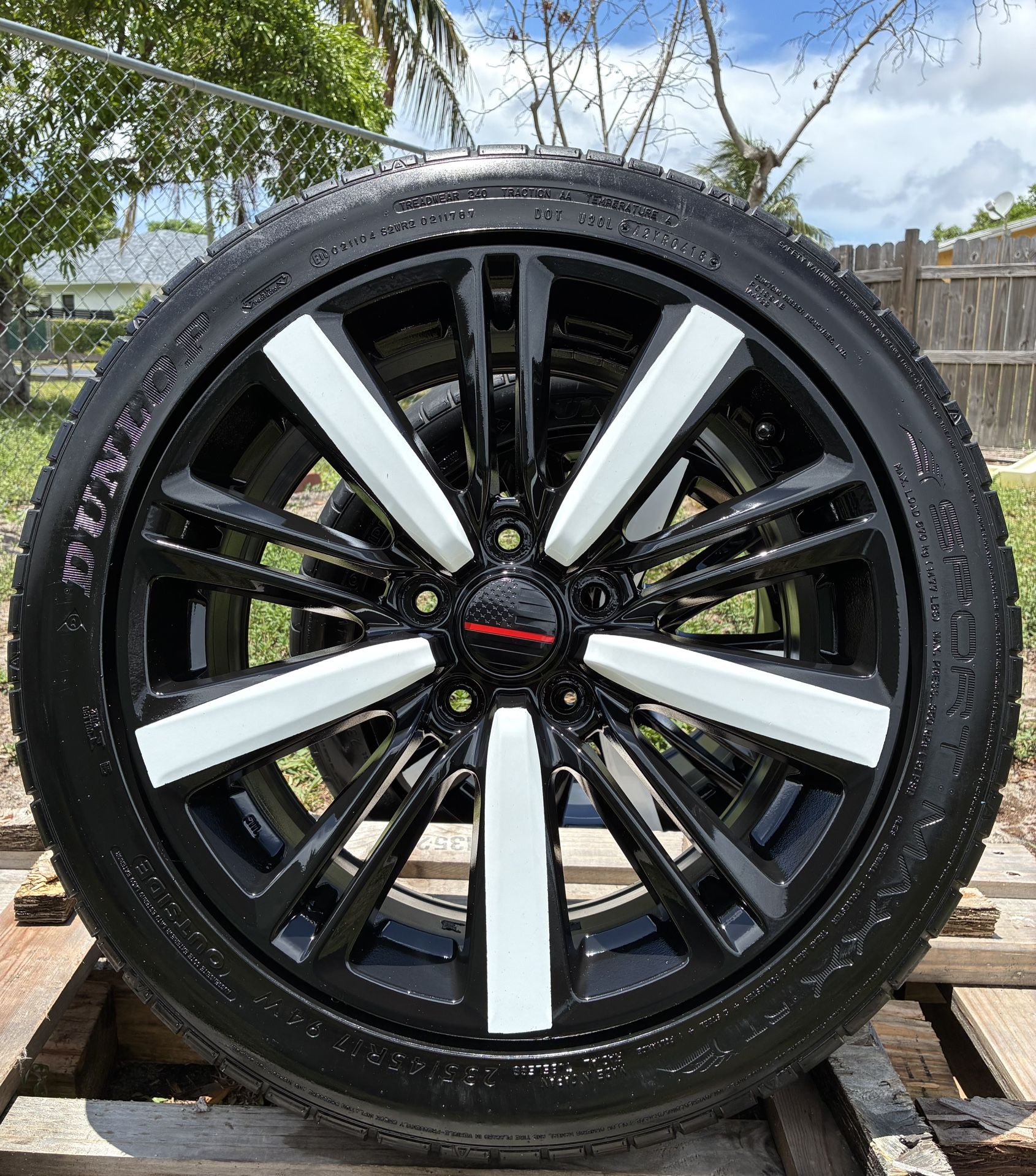 🔴RINES SPD 17s 5 lugs👉🏼5x114 235/ 45 / R17🚩