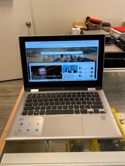 Dell Inspiron 11 300 series 11-inch Intel R pentium CPU N3530. @ 2.16 GHZ 8GB RAM 500 GB HARD DRIVE Windows 10 pro TOUCHSCREEN NO TRADES. Pick up on