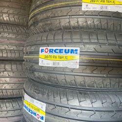 265 70 16 Tires New Set