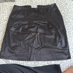 H&M Satin Skirt