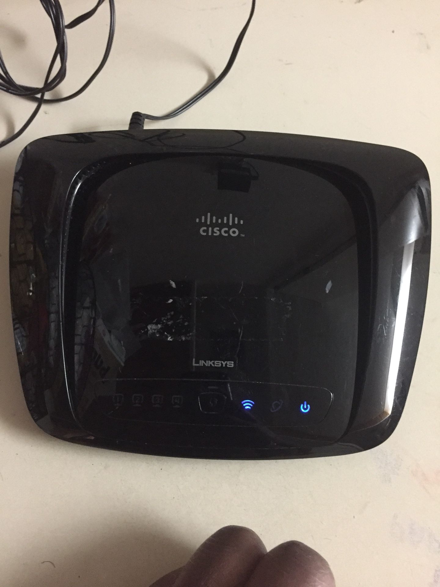 Linksys by Cisco Wireless router Model: WRT160N V3