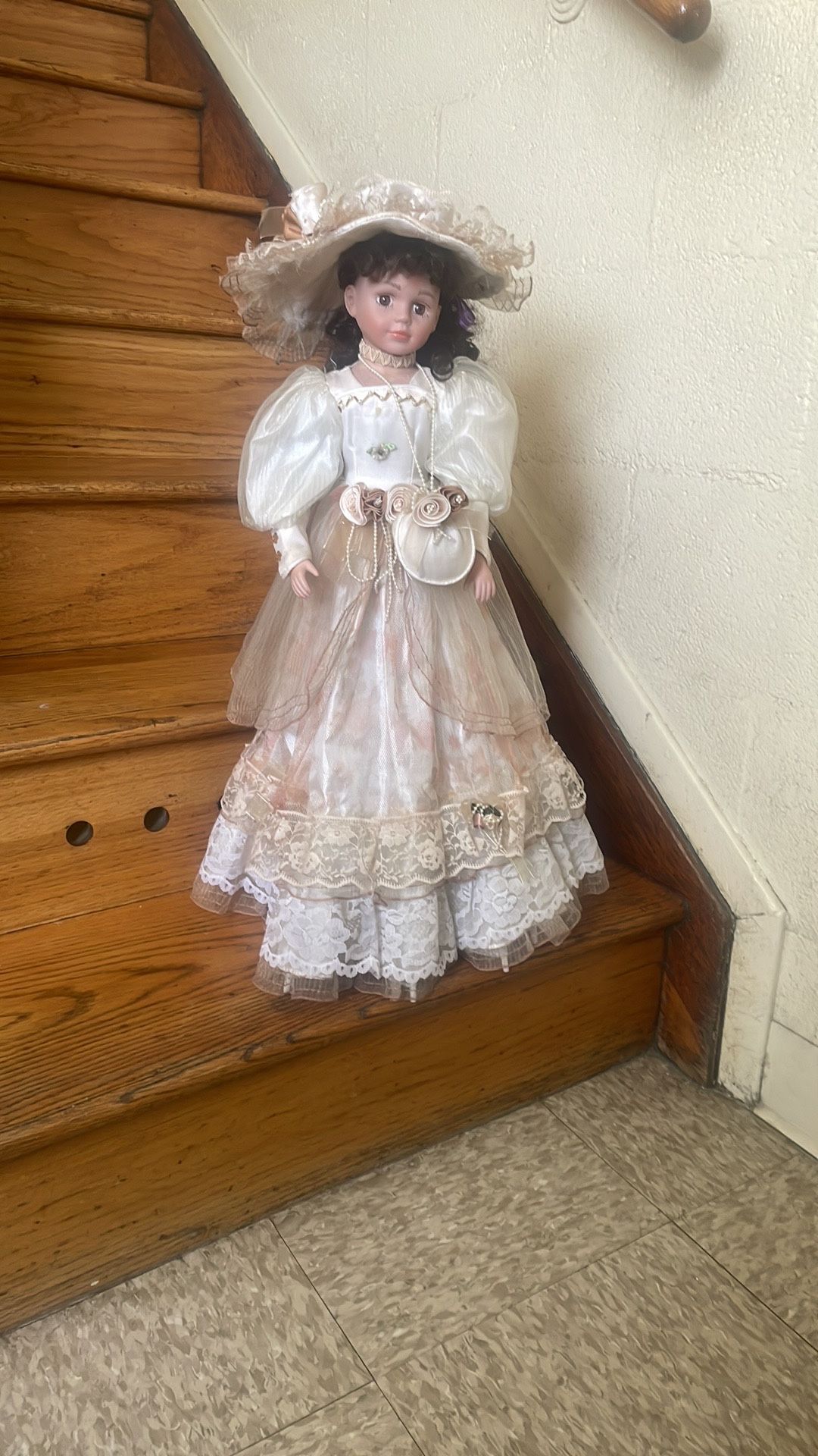 Porcelain Doll. Vintage