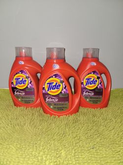 3 tide Ultra febreze 73oz