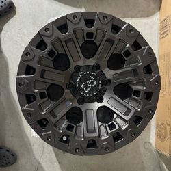 Black Rhino Ozark Matte Black 17”