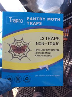 4 Boxs Roach , 8 Boxs Pantry Moth Traps , 2 Boxs  Hot Shot 