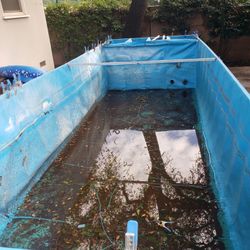 3000 Gallon Metal Fram Pond