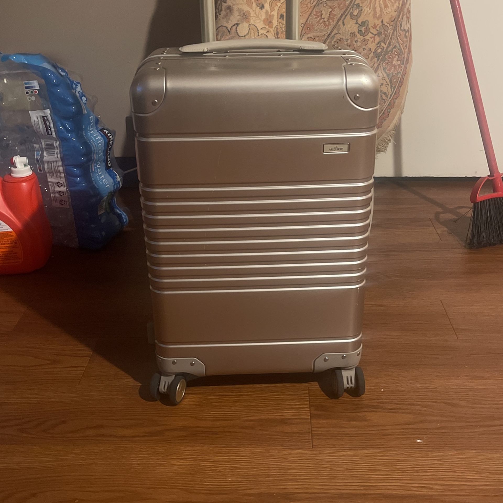 Arlo Skye Max Aluminum Bigger Carry On With Portable Charger