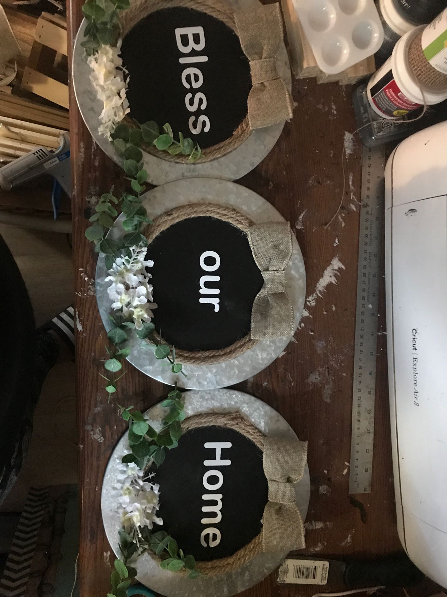 Bless our home wall decor