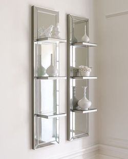 One (1) Wayfair Beatrice Mirrored Wall Shelf - $100 OBO