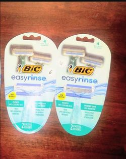 Bic Easy Rinse Razors with 4 blades -$4 Each- X Streets Ray/Higley