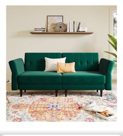 Green Futon Sofa Bed