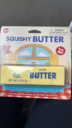 Slow rising butter squishy