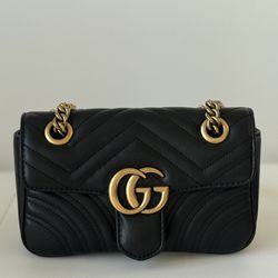 Gucci Black Marmot Bag