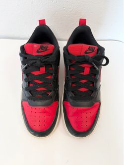 Nike Court Borough Low 2 GS 'Bred' Youth Boys Size 5