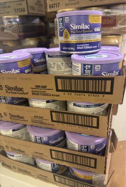Similac pro total Comfort 7.2oz cans sell or trade  for Enfamil 12oz cans