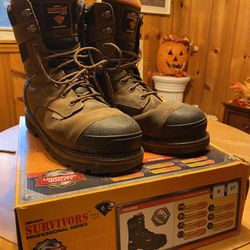 Men’s Like New Steele Toe Boots