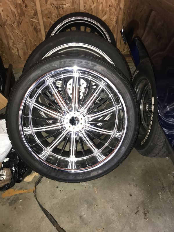 22” offset rims and tires for Sale in Cleveland, OH OfferUp