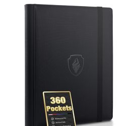 Premium 9 Pocket Binder For 360 Trading Cards 
