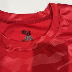 Badger Men’s Moisture-Wicking Camo Sport Athletic T-Shirt: Medium