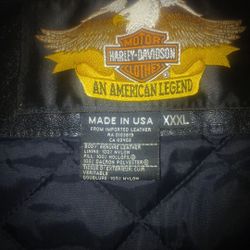Real Harley Jacket Like New Never Worn Xxl