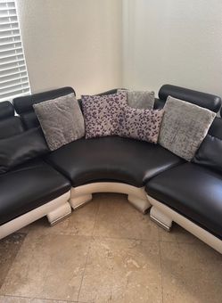 Sectional black and white