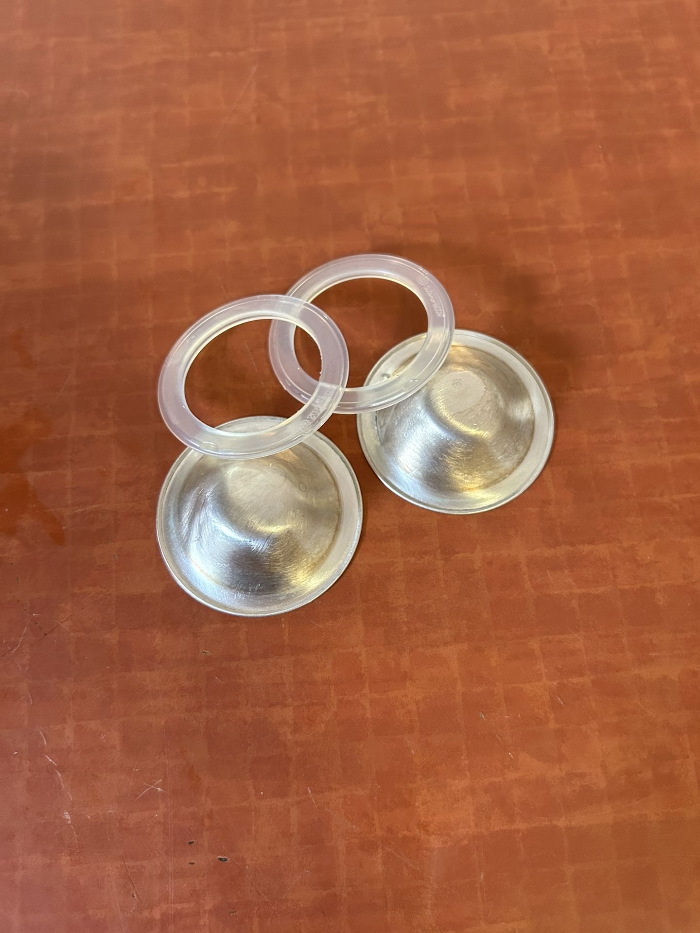 Silverette Nipple Cups With Silicone Rings