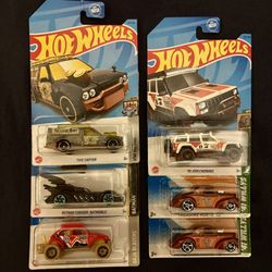 Hot Wheels Treasure Hunts, $3, $5, & $6