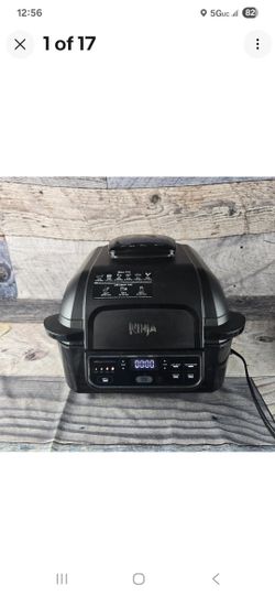 Ninja Foodi IG350Q 5-in-1 6qt Indoor Grill and Air Fryer Kitchen Gadgets Foodie