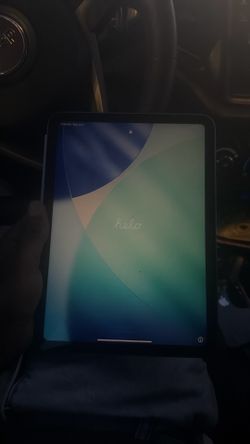 IPAD with case