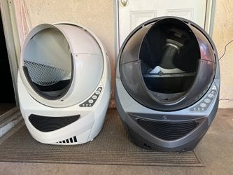 2x Working Litter Robot 3 Connect Automatic Cat Litter Box