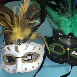 Decorative Face Masks (Various Types) 