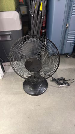 Small desk fan
