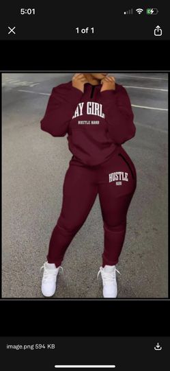 Burgundy Jogger 