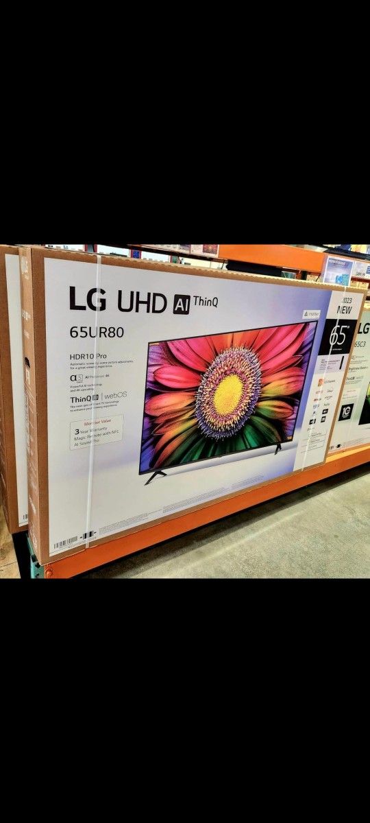 65UR80 65” L.G smart 4K Led Uhd Tv