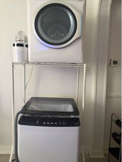 Portable Washing Machine and Dryer (Complete Setup)