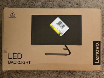 Lenovo - Q24i-10 24" IPS LED FHD FreeSync Monitor (HDMI, VGA) - Black