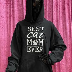 Black Cat Mom Sweatshirt