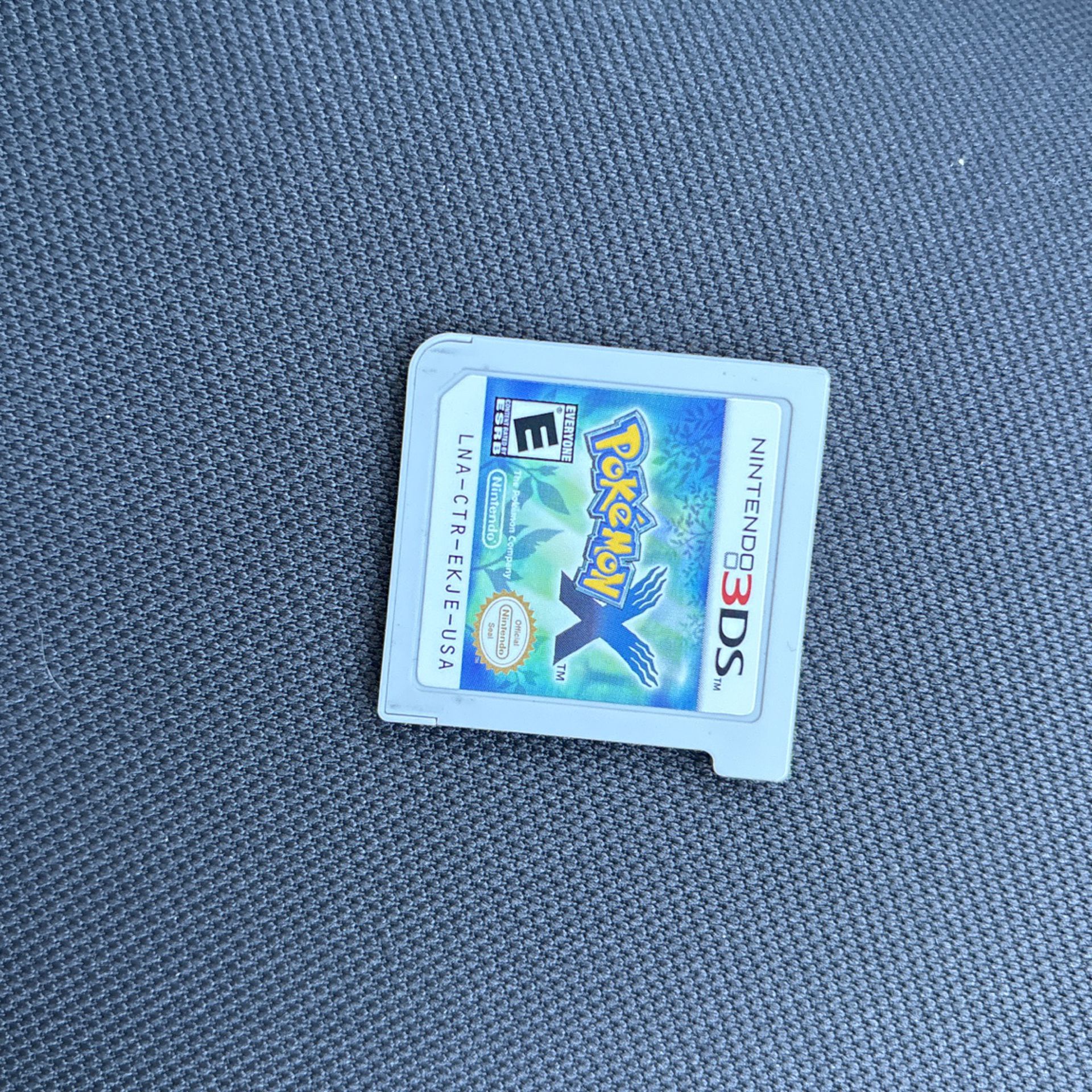 Real Authentic Pokémon X Game Only
