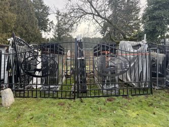 20 Foot Farm Gate And Fence