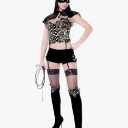 Vintage Playboy Masked Bandit 2006 Halloween Costume SMALL