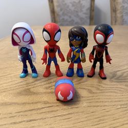 Spiderman and his amazing friends  toys