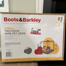 Small Two Door Wire Pet Crate