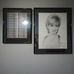 Princess Diana And Stamp Sheet Of 100 