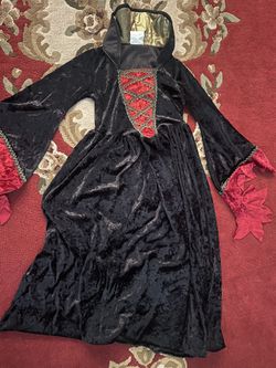 Victorian vampire dress costume